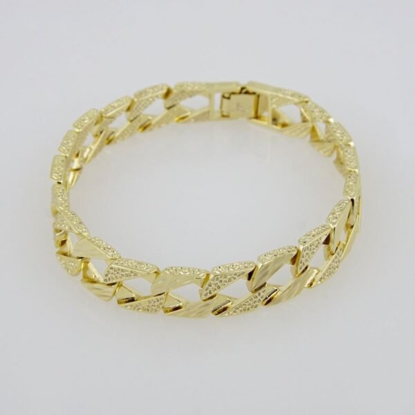 Bracelets Woman/ Manillas Mujer/  14K Real Color///  Zircon Stone///  FREE SHIPPING OVER $50.00 DOLLAR PURCHASE///B0068 - Image 4