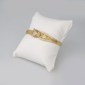 Bangles Woman/ Pulsos Dama/ Zircon Stone/ 14K Real Color// P00152