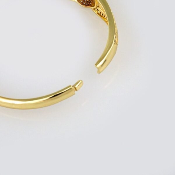 Bangles Woman/ Pulsos Dama/ Zircon Stone/ 14K Real Color// P00152 - Image 3