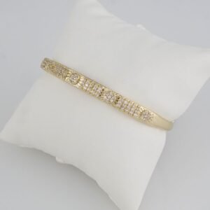 Bangles Woman/ Pulsos Dama/ Zircon Stone/ P0026