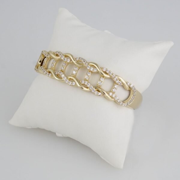 Bangles Woman/ Pulsos Dama/ Zircon Stone/ P0043