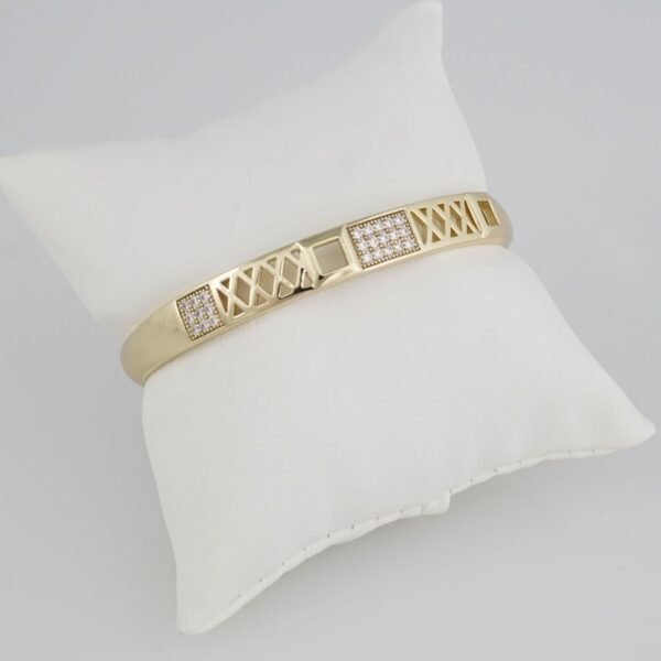 Bangles Woman/ Pulsos Dama/ Zircon Stone/ P0046