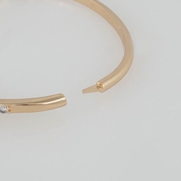 Bangles Woman/Pulsos Dama/  Zircon Stone/ Rose Gold Color/P0074 - Image 3