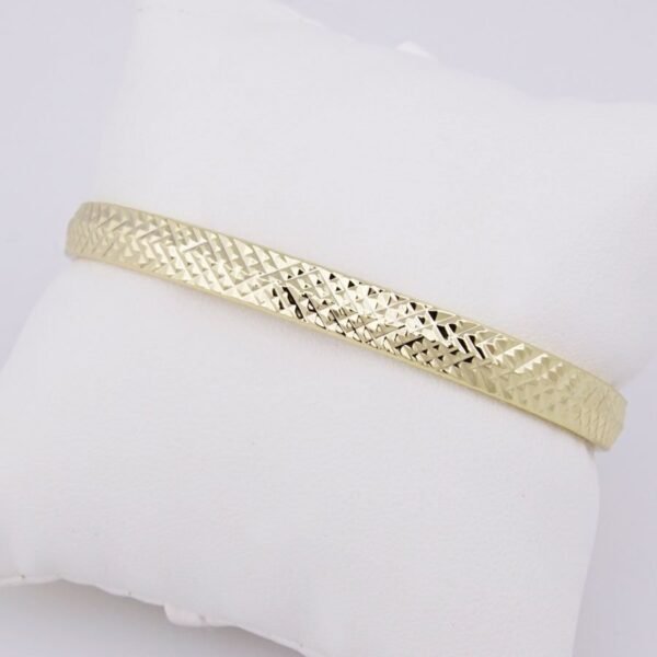 Bangles Woman/ Pulsos Dama//  /14K Real Color///  FREE SHIPPING OVER $50.00 DOLLAR PURCHASE///P0082