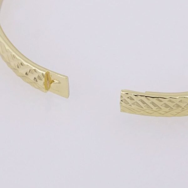 Bangles Woman/ Pulsos Dama//  /14K Real Color///  FREE SHIPPING OVER $50.00 DOLLAR PURCHASE///P0082 - Image 3