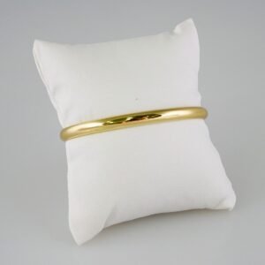Women Bangles/ Pulsos Dama/ Plain/ 14K Real Color// P305
