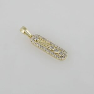 Pendants / Colgantes//  14K Real Color//  Zircon Stone///PEN36