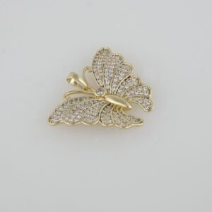 Pendants / Colgantes//  14K Real Color//  Zircon Stone///PEN40