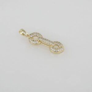 Pendants /Colgantes//  14K Real Color//  Zircon Stone///PEN41