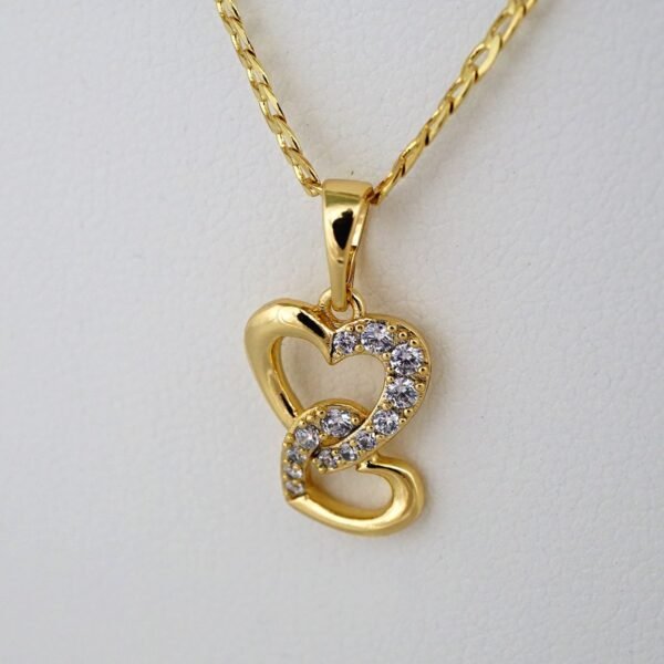 Cadenas & Colgantes & Earrings/ Rings/ Chain /Pendants /14K Real Color/Zircon Stone/ Set de Niña// SET465 - Image 2