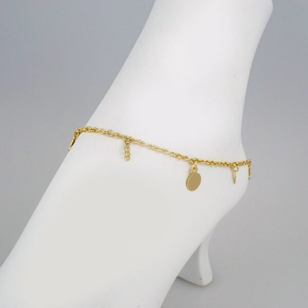 A0038 Anklets - Tobilleras - 14K Real Color