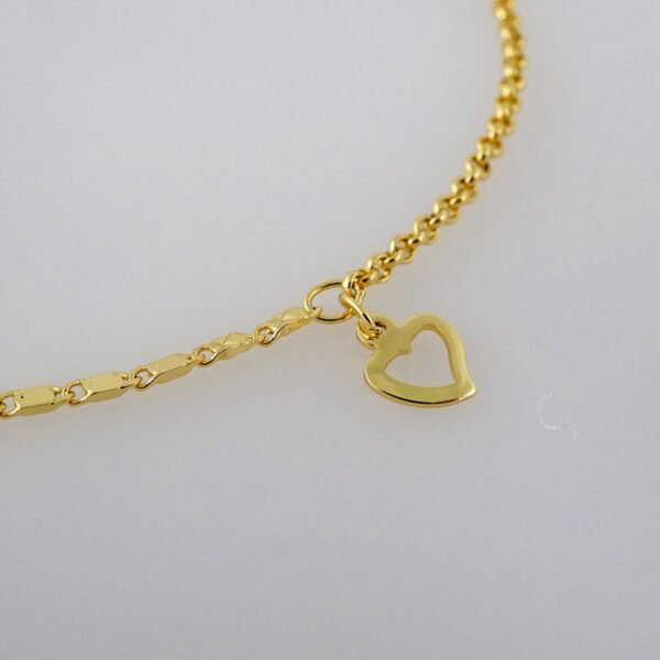 A0041 Anklets - Tobilleras - 14K Real Color - Image 2