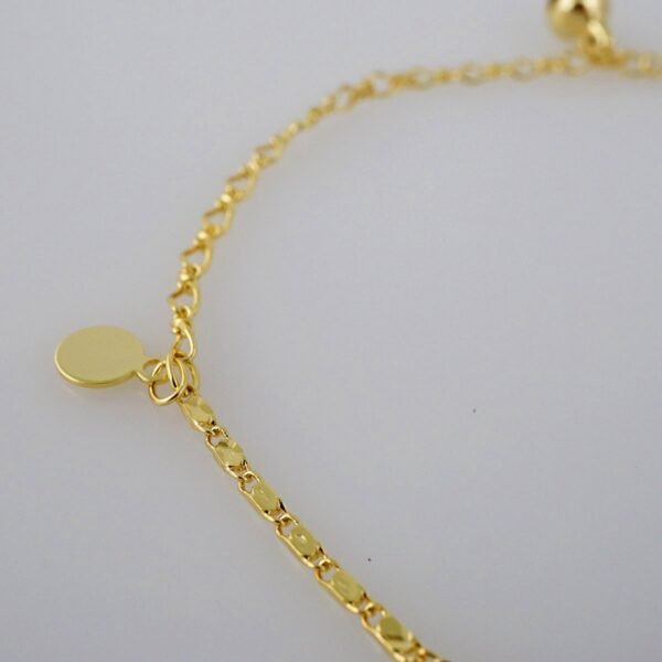A0041 Anklets - Tobilleras - 14K Real Color - Image 3