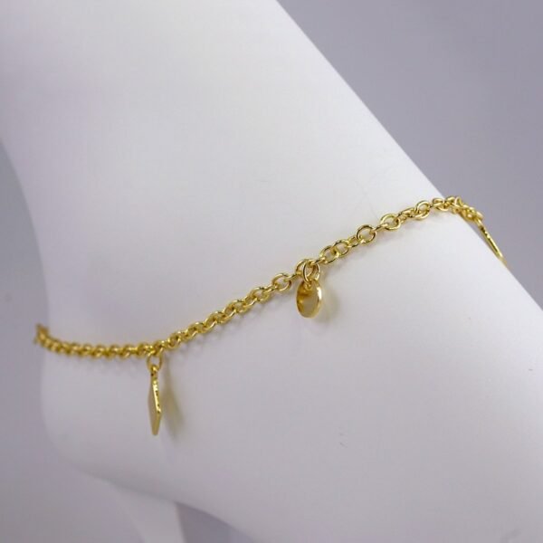 A0057 - Anklets - Tobilleras - 14K Real Color - Image 2