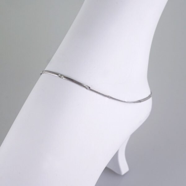 A0060 Anklets - Tobilleras - Silver Color