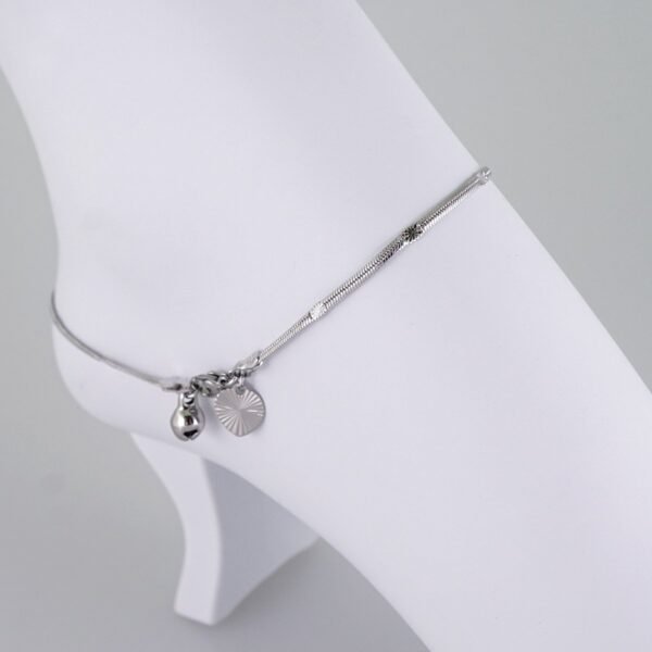 A0060 Anklets - Tobilleras - Silver Color - Image 2