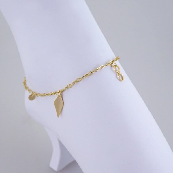 A0065 Anklets - Tobilleras - 14K Real Color - Image 2
