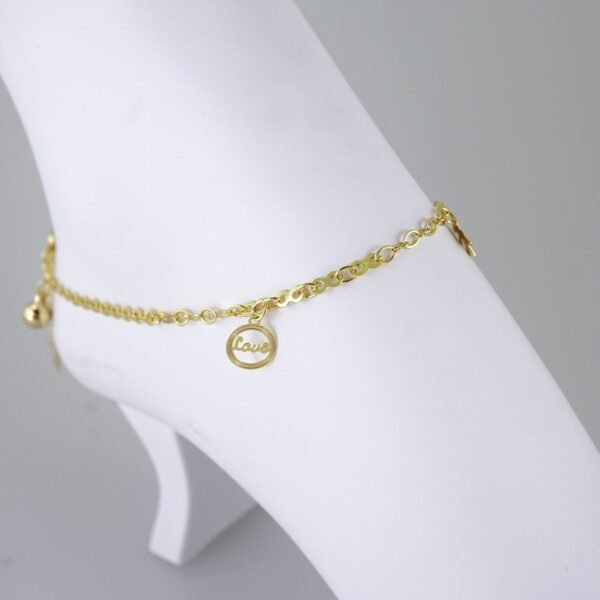 A0070 Anklets - Tobilleras - 14K Real Color - Image 2