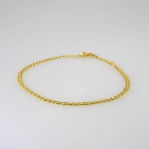 A3005 Anklets - Tobilleras - 14K Real Color - 3mm