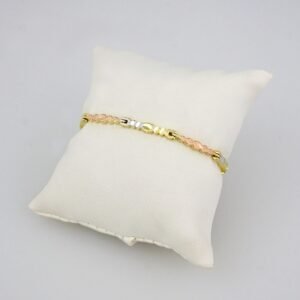 Bracelets Woman/ Manillas Mujer/Three Tone/ 3 Colores/ FREE SHIPPING OVER $50.00 DOLLAR PURCHASE///B0091