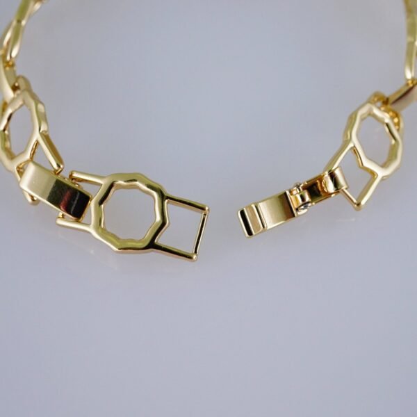 Women Bracelets/ Pulseras Dama/  Zircon Stone/  14K Real Color// B1013 - Image 3
