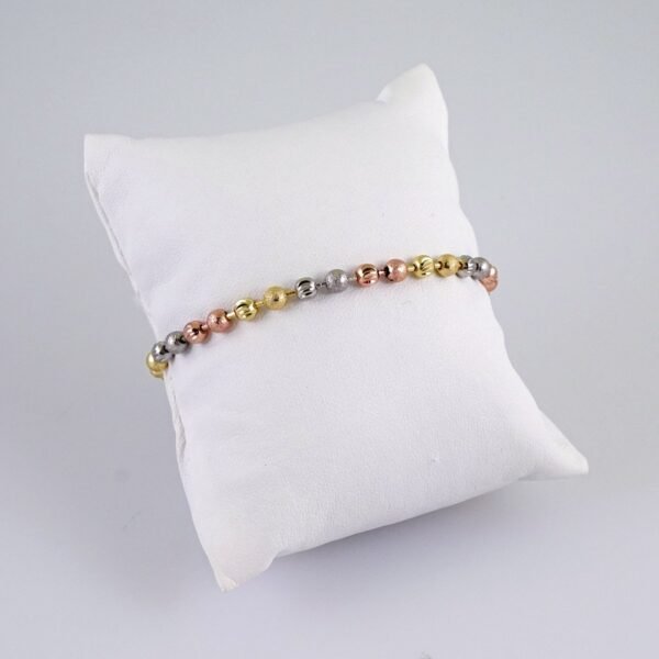Women Bracelets/ Pulseras Dama/ Plain/Three tone// B1036