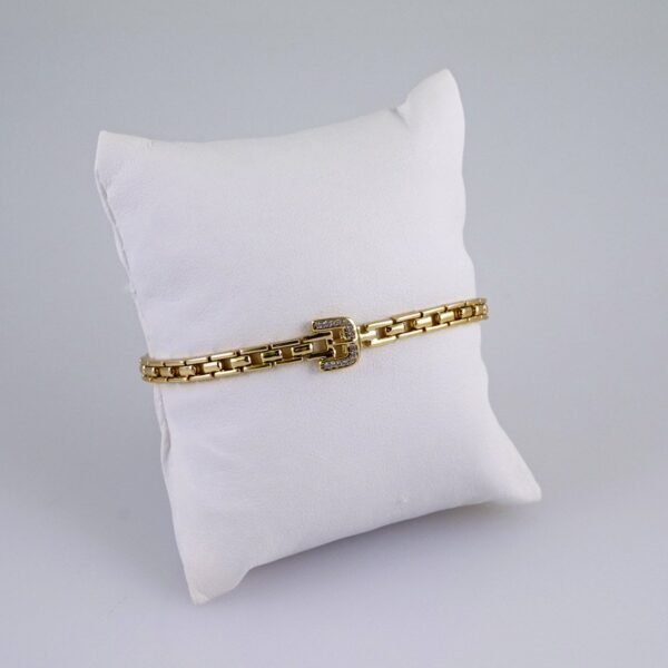 Women Bracelets/ Pulseras Dama/  Zircon Stone/  14K Real Color// B1037
