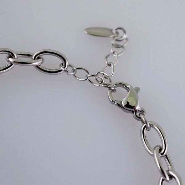 Women Bracelets/ Pulseras Dama/  Zircon Stone/  Silver Color// B1058 - Image 3