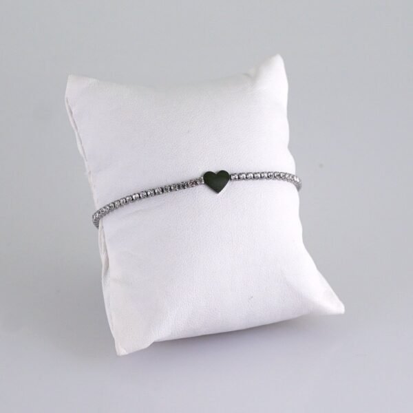 Women Bracelets/ Pulseras Dama/  Zircon Stone/  Silver Color// B1132