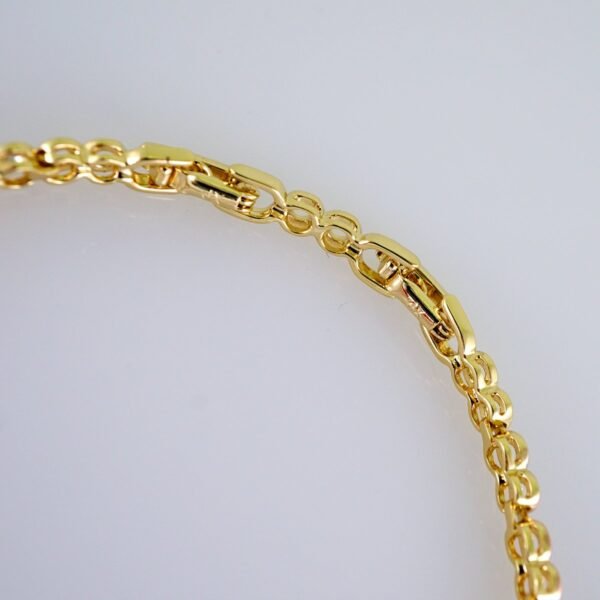 Women Bracelets/ Pulseras Dama/ Zircon Stone/ Three Tone// B1139 - Image 3