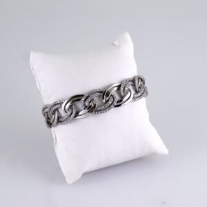 Women Bracelets/ Pulseras Dama/ Zircon Stone/Silver Color// B1145