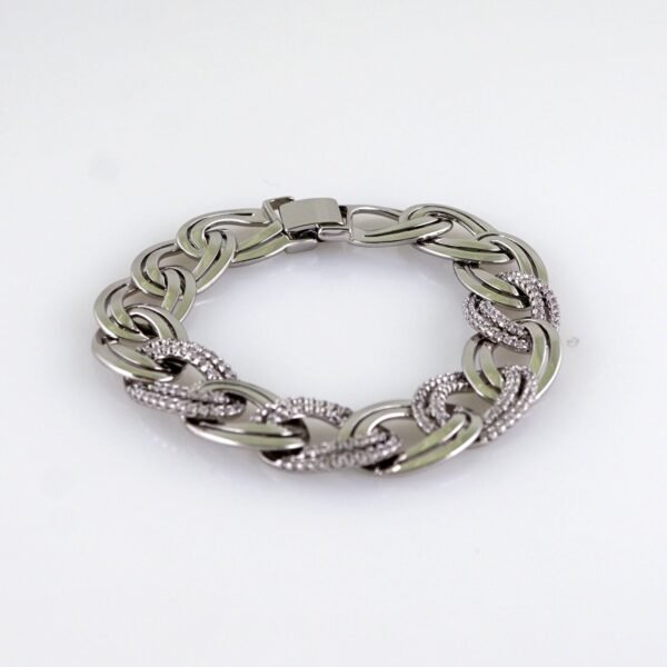 Women Bracelets/ Pulseras Dama/ Zircon Stone/Silver Color// B1145 - Image 2