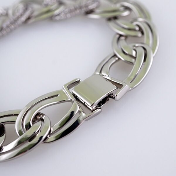 Women Bracelets/ Pulseras Dama/ Zircon Stone/Silver Color// B1145 - Image 3