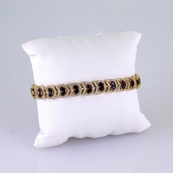 Women Bracelets/ Pulseras Dama/ Zircon Stone/ 14K Real Color// B1168