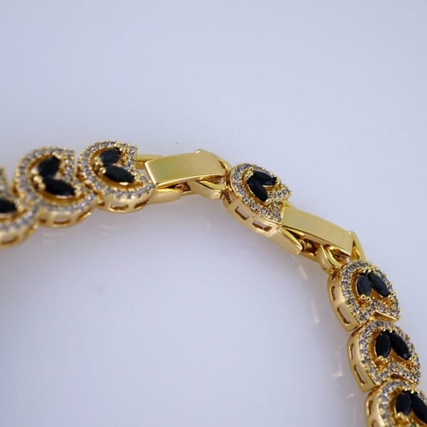 Women Bracelets/ Pulseras Dama/ Zircon Stone/ 14K Real Color// B1168 - Image 3