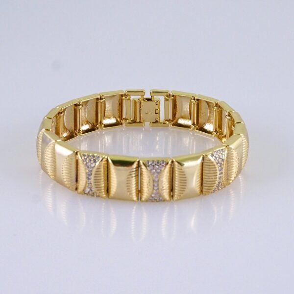 Women Bracelets/ Pulseras Dama/ Zircon Stone/ 14K Real Color// B1172 - Image 2