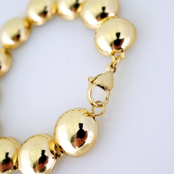 Women Bracelets/ Pulseras Dama/ Plain/ 14K Real Color// B1198 - Image 3