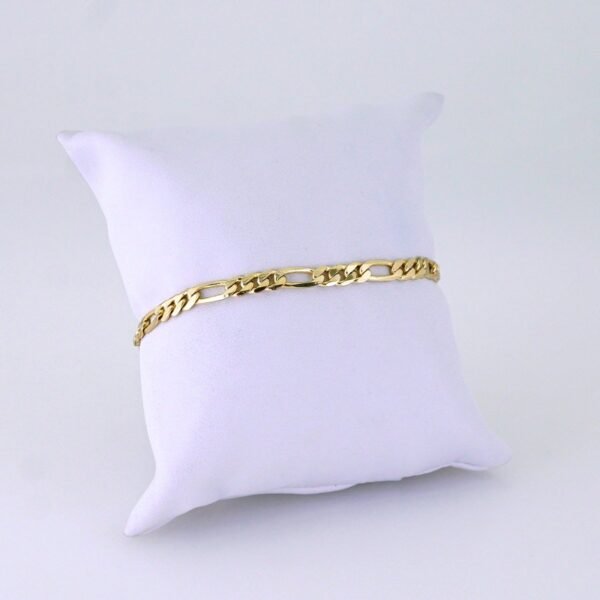 Women Bracelets/ Pulseras Dama/ Plain/ 14K Real Color// B1201