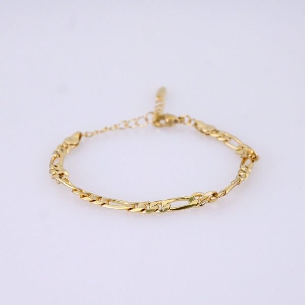Women Bracelets/ Pulseras Dama/ Plain/ 14K Real Color// B1201 - Image 2