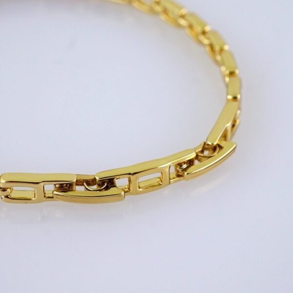 Women Bracelets/ Pulseras Dama/ Zircon Stone/ 14K Real Color/ Stainless Steel// B1242 - Image 3
