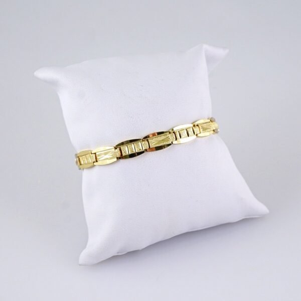 B1282 Bracelets Woman/ Pulseras Dama/ Plain/ 14K Real Color