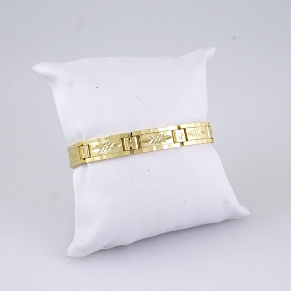 B1283 Bracelets Woman/ Pulseras Dama/ Plain/ 14K Real Color