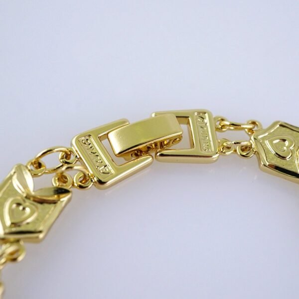 B1286 Bracelets Woman/ Pulseras Dama/ Plain/ 14K Real Color - Image 3