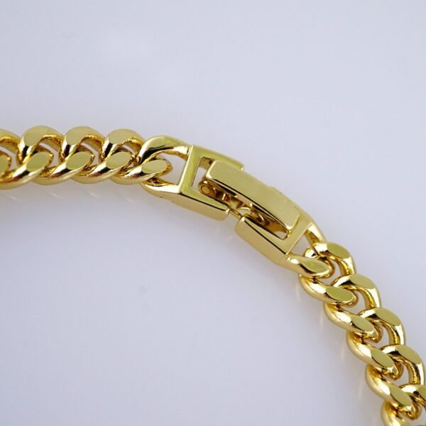 B1294 Women's Bracelet - Pulseras Dama - Zircon Stone - 14K Real Color - Image 3