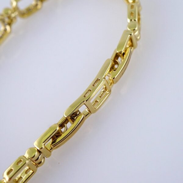 B1301 Women's Bracelet - Pulseras Dama - Zircon Stone - 14K Real Color - Image 3