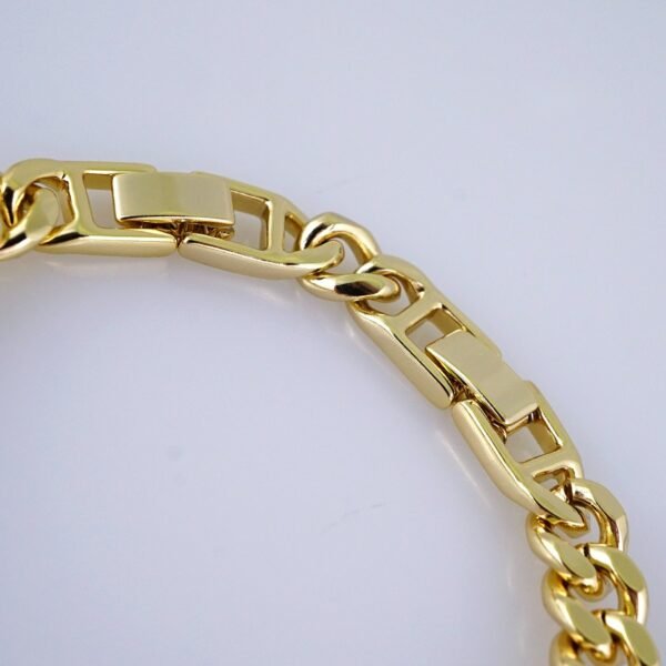 B1305 Women's Bracelet - Pulseras Dama - Zircon Stone - 14K Real Color - Image 3