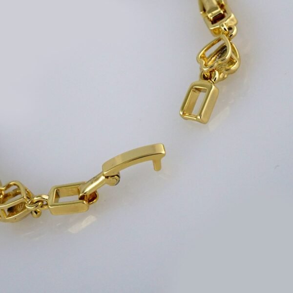 Bracelets Woman/ Pulseras Dama/  Zircon Stone/  14K Real Color// B324 - Image 3