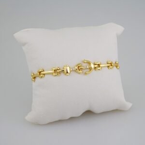 Women Bracelets/ Pulseras Dama/ Zircon Stone/14K Real Color// B623