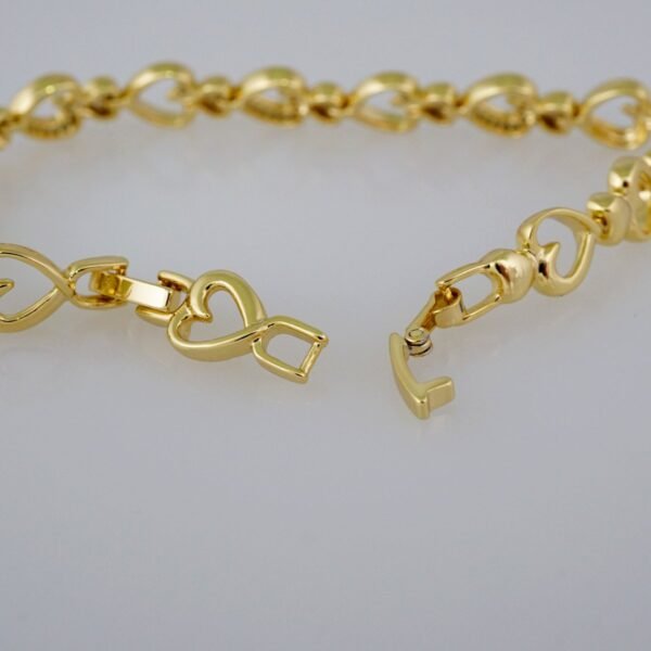 Women Bracelets/ Pulseras Dama/ Zircon Stone/14K Real Color// B646 - Image 3