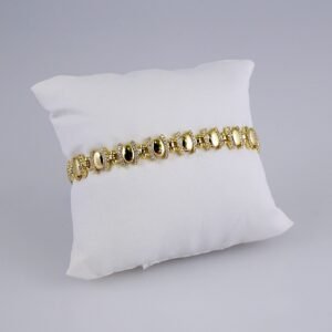 Women Bracelets/ Pulseras Dama/ Zircon Stone/14K Real Color// B862